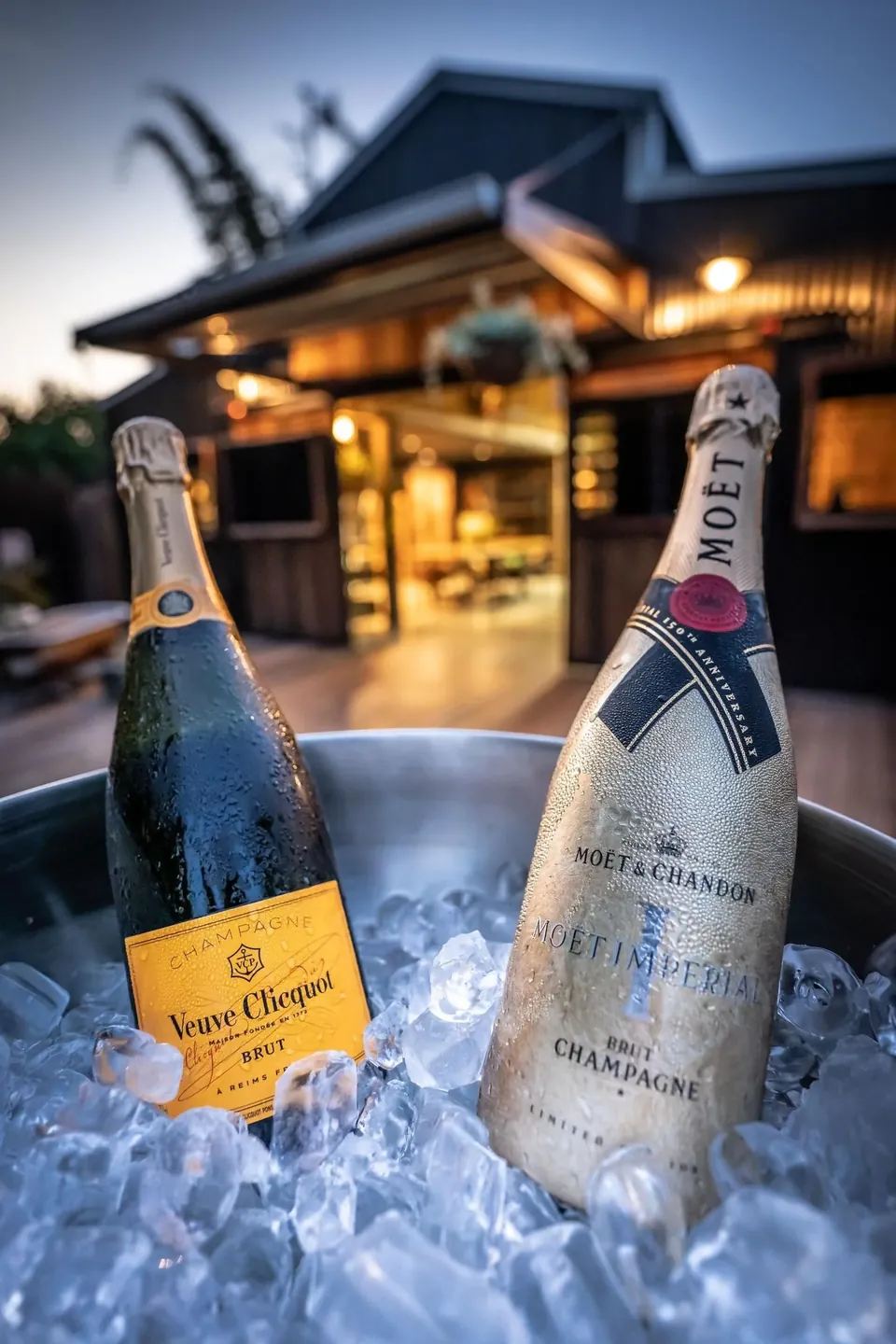 bubbles at the barn — celebrate something ❤️