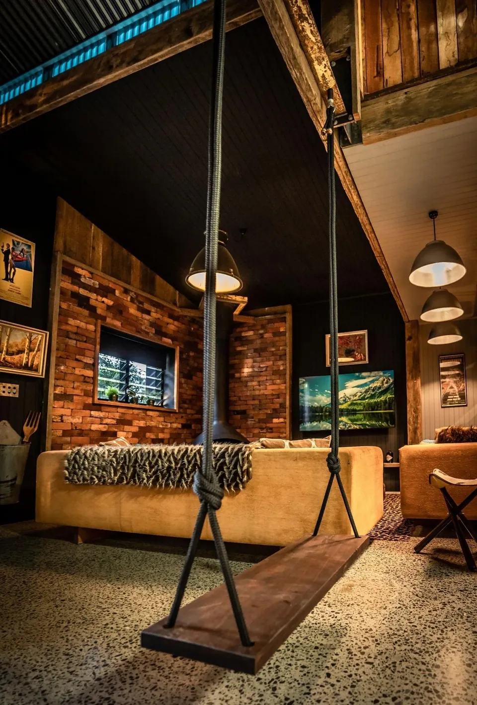 the swing — go on, have a go